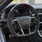 Option palettes de changement de vitesse fixées derrière les branches, modèle Audi RS6 C8