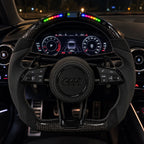 Option affichage LED intégrée au sommet de la couronne en carbone, Audi TT 8S
