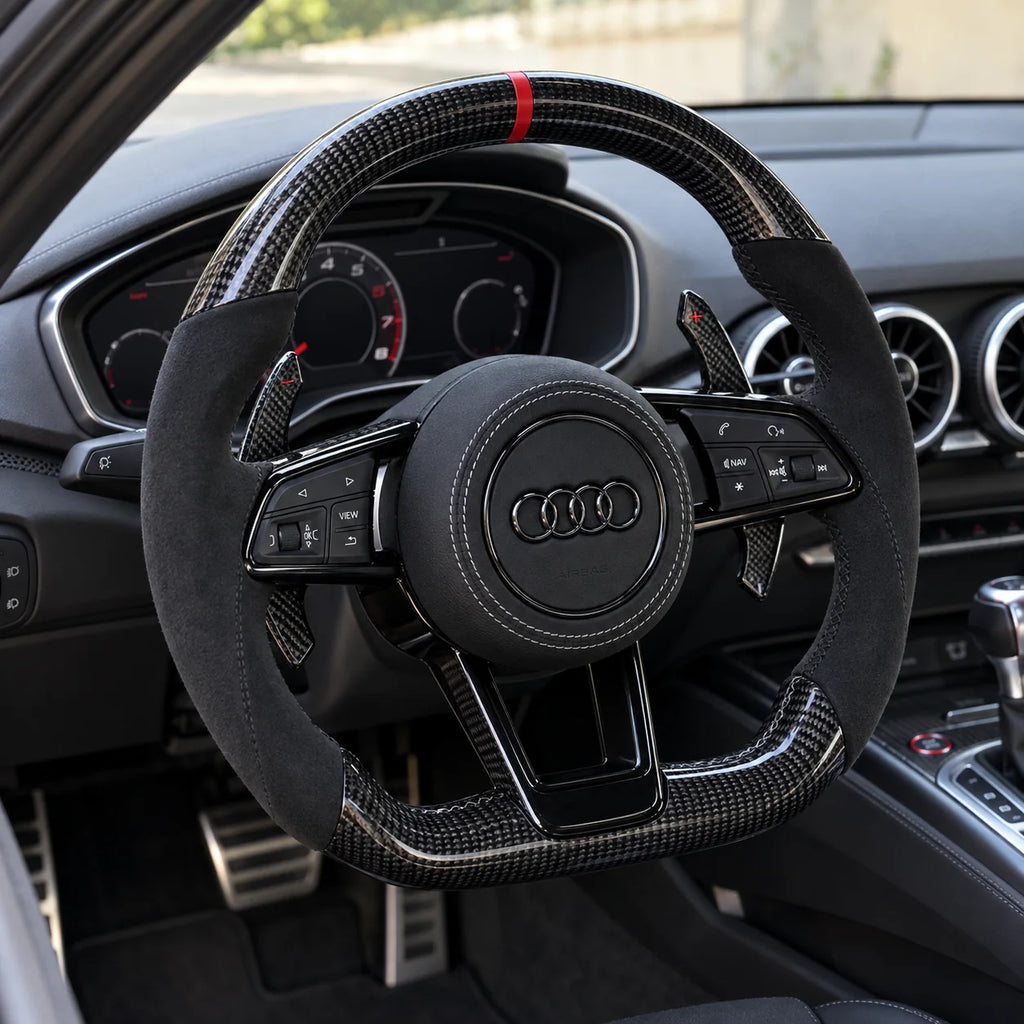 Option palettes de changement de vitesse fixées derrière les branches, modèle Audi TT 8S