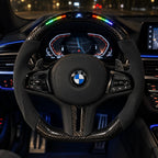 Option affichage LED intégrée au sommet de la couronne en carbone, BMW G20