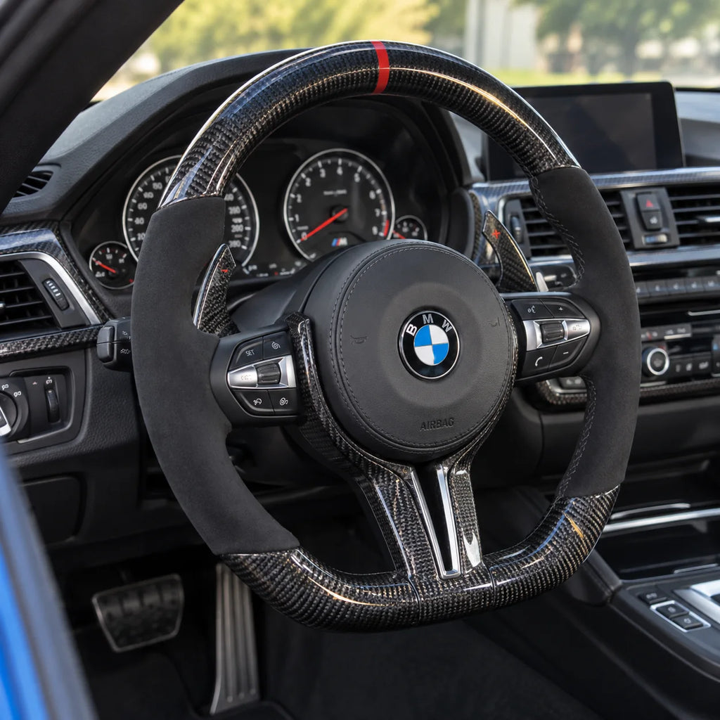 Option palettes de changement de vitesse fixées derrière les branches, BMW M3 F80