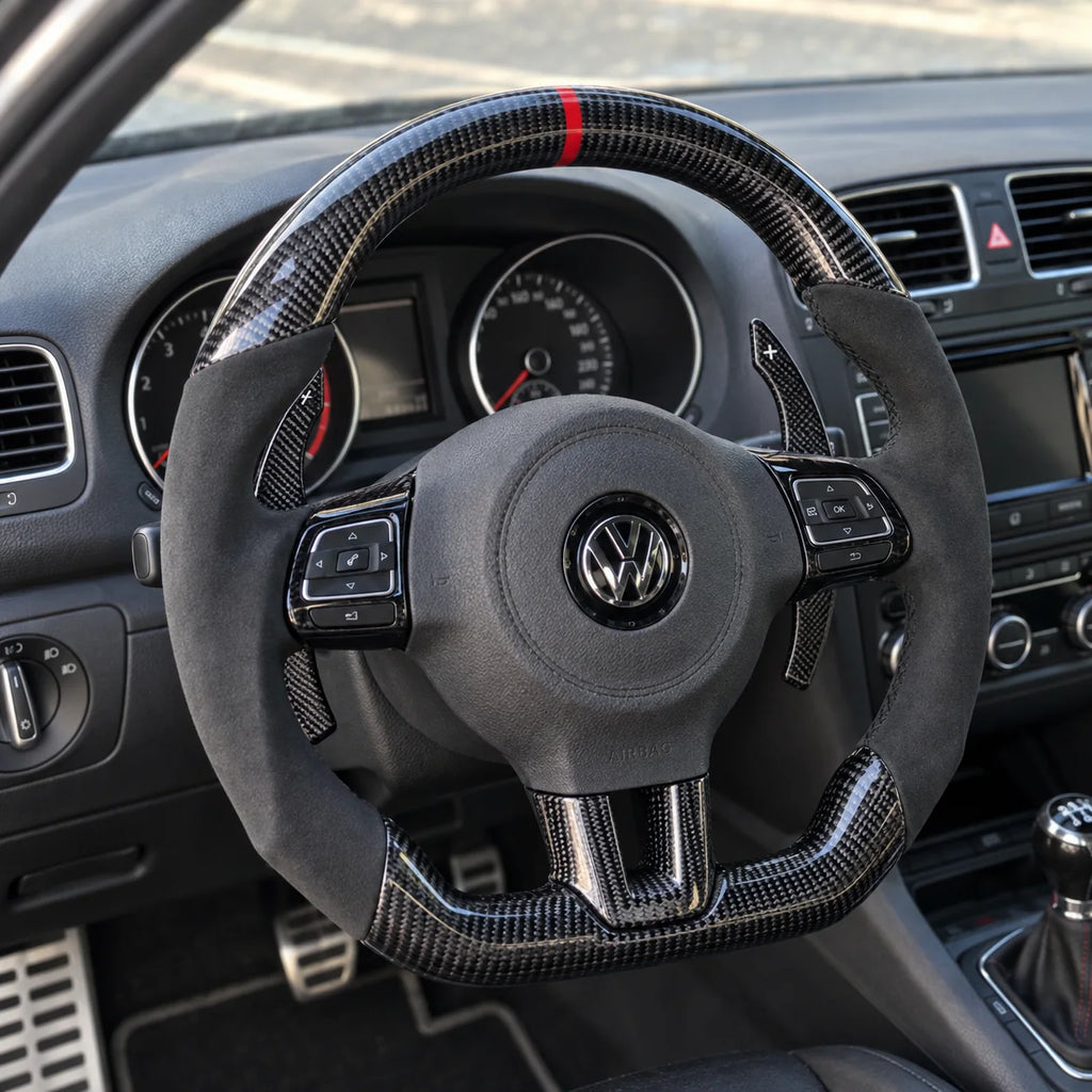 Option palettes de changement de vitesse fixées derrière les branches, modèle Golf 6 GTI