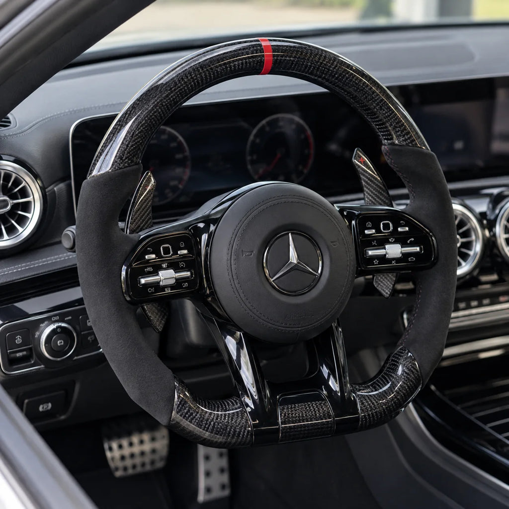 Option palettes de changement de vitesse fixées derrière les branches, modèle Mercedes W177