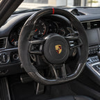Option palettes de changement de vitesse fixées derrière les branches, Porsche 911